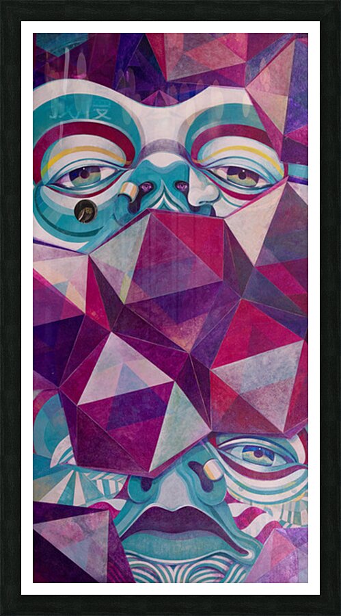 SLOcrystal  Picture Frame print