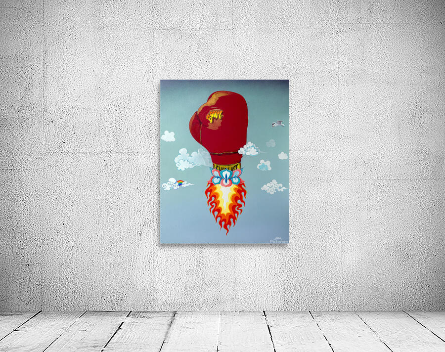 Boxing Lotus Rocket  Wall Preview