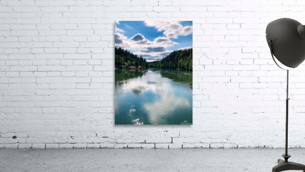 Cloud reflections Wall Preview