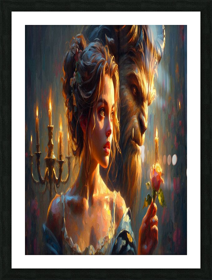Rosebound Picture Frame print