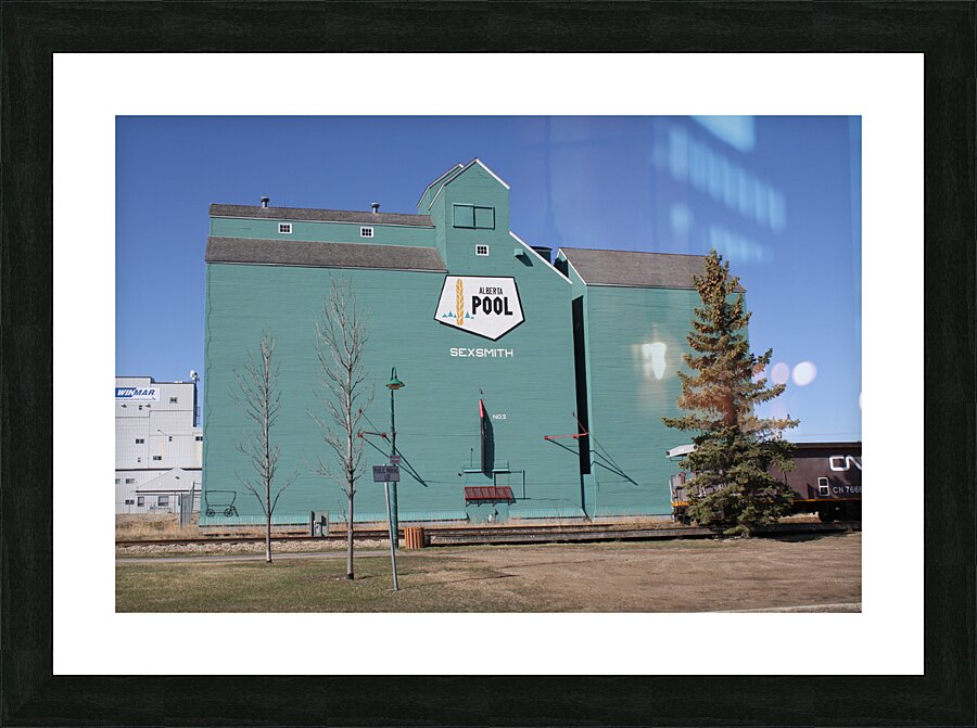 Sexsmith Alberta mill Picture Frame print