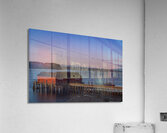 Mt. Baker and the Wharf Acrylic Print