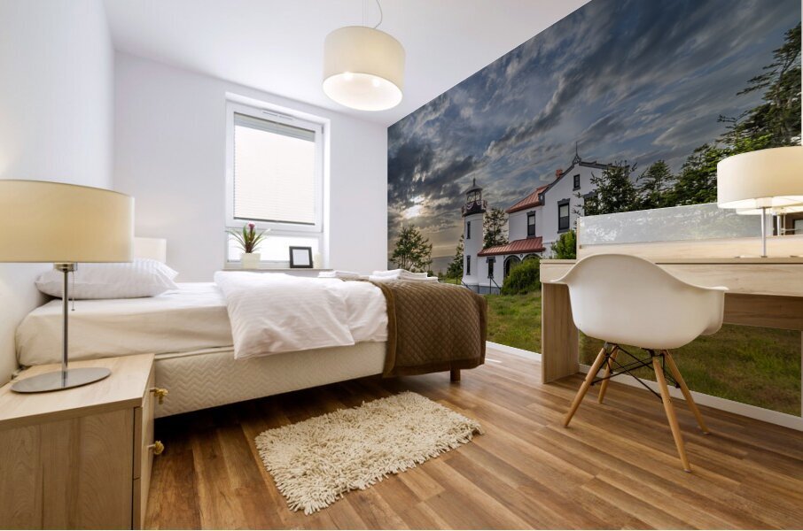  Admiralty Head Lighthouse Memorial Day 2024 Mural print