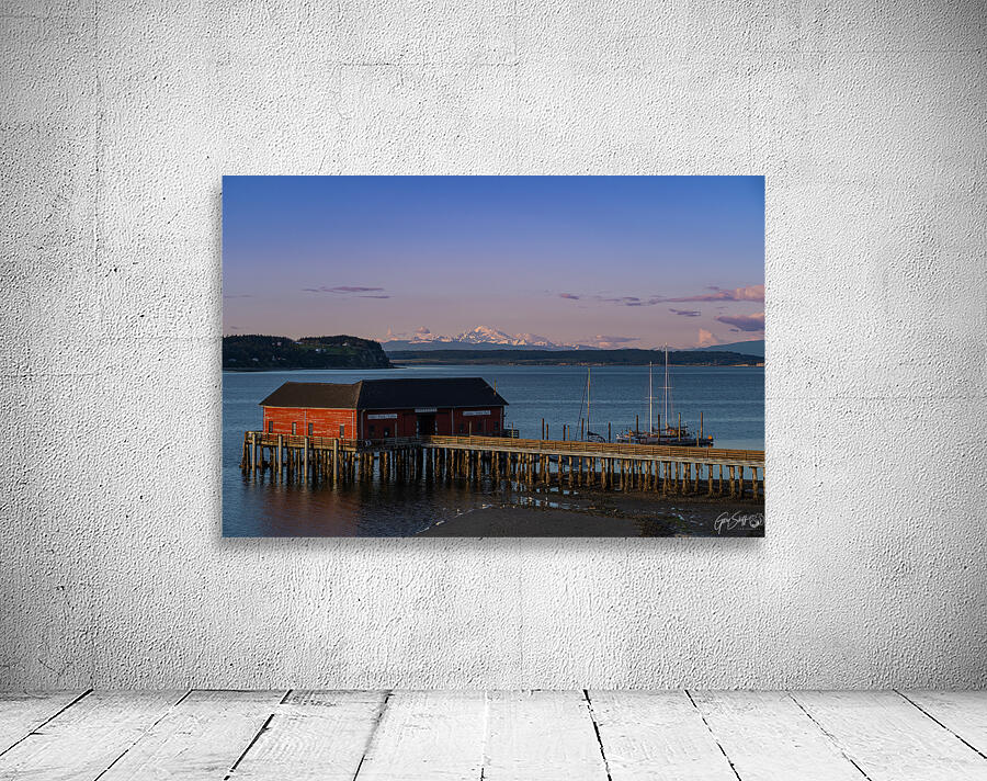 Mt. Baker and the Wharf Wall Preview