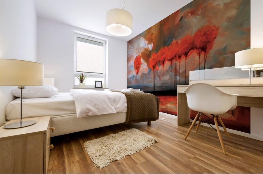 Tall Trees Mural print