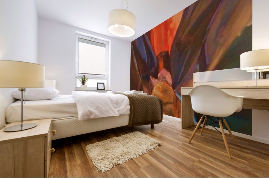 Zion Mural print