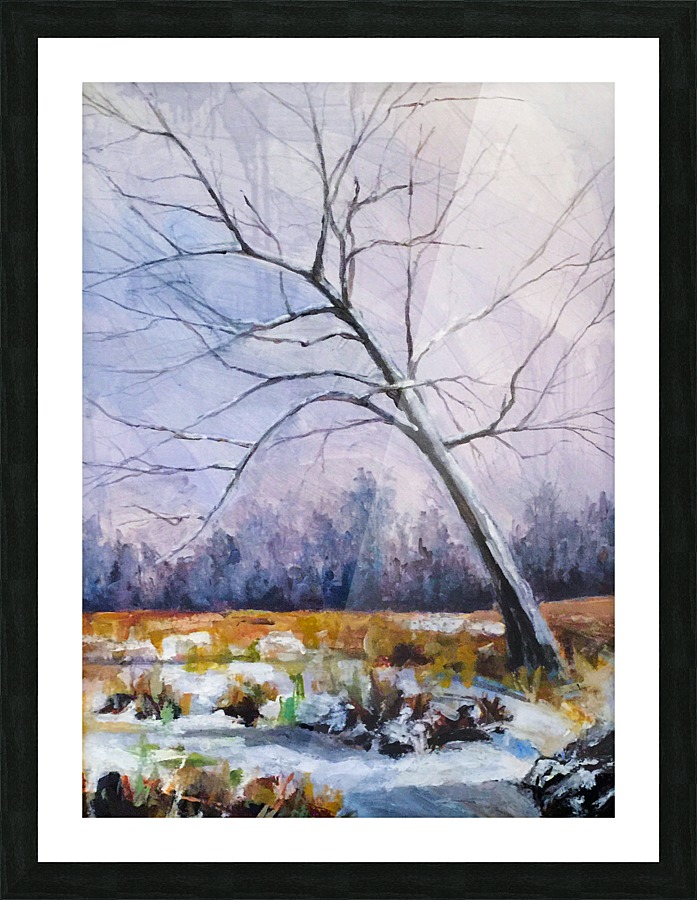 Walnut Tree Picture Frame print