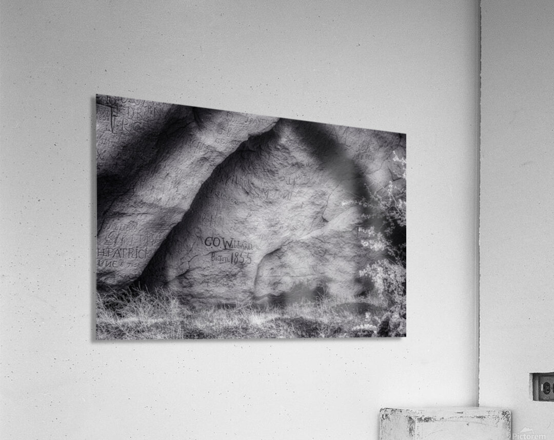 Legacy in Rock: Register Hill Wyoming  Acrylic Print