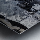 Shady Oasis Cafe Metal print