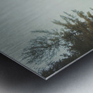 Soft Light Still Waters Metal print