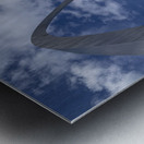 Soaring Elegance: The Gateway Arch Metal print