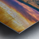 Whispers of a Fiery Horizon Metal print