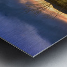 Prairie Radiance: Sunset Symphony Near Cold Beer NM Metal print