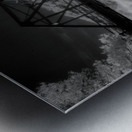 Industrial Elegance over Tranquil Waters Metal print