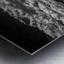 Horizon of Whispering Clouds Metal print