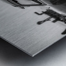 Rustic Relic - No Truck Metal print