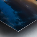 CELESTIAL CANVAS OVER ARID SILENCE Impression metal