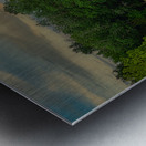 Golden Tranquility by the Lakeside Impression metal