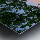 Sailboats in Serenitys Embrace Metal print