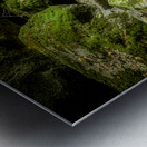 Silent Symphony of Flow Metal print