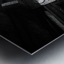 Shadows in Timber Metal print