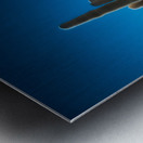 Cactus Symphony beneath Azure Heights Metal print