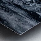 Cowboy Steps Through Forgotten Town Impression metal