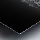 Bridge of Silence in Sunlit Desert Metal print