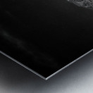 Church in Desert Tapestry Metal print