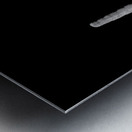 Vertical Echoes in a Desert Canvas Metal print