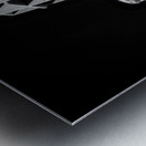 Sacred Lines in Rocky Silence Metal print