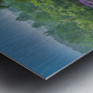 Provence Dreams in Purple and Green Metal print