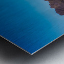 State Flags Row: Infrared Gaze at Mount Rushmore Metal print