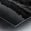 Shadows of the Earth: Sculpted Earth in the Badlands Metal print