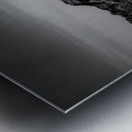 Shadows of the Earth: A Badland Peaks Driveby Metal print