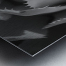 Lights Whisper Over Floral Peaks Metal print