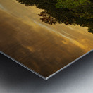 Lakeside Serenade in Sunset Hues Impression metal