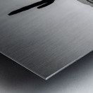 Vast Tranquility Amidst the Sand Metal print