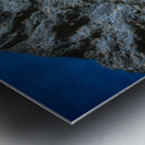 Rocky Backdrop to a Prickly Presence Metal print