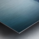 Painted Silent Horizon Metal print