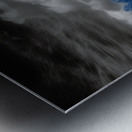 Desert Mosaic in Vivid Blues Metal print