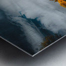 Enchanting Echoes Across the Water Metal print