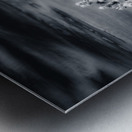 Rugged Silence Under Restless Skies Metal print