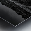 Shadows of the Earth: Sculpted Earth in the Badlands Metal print