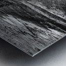 Shadows of the Earth: Eroded Beauty in the Badlands Metal print