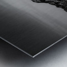 Shadows of the Earth: A Badland Peaks Driveby Metal print