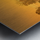 Misty Morning Glow: Dawn in Gettysburg Impression metal