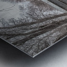 Ethereal Tranquility: Exploring Gettysburgs Bridge of Tranquilit Metal print