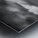 Desert Lake Storm Watch Metal print