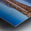 Winters Amber Shores Metal print